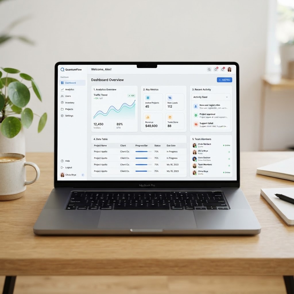 5 Module Management System preview